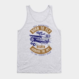 Sky Adventure - Born To Fly Tank Top